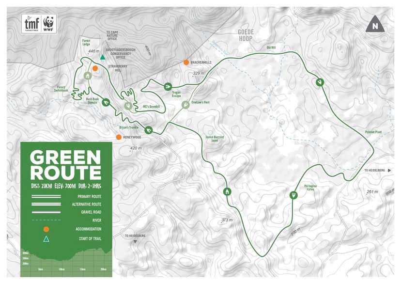 New Green Mountain Bike Route